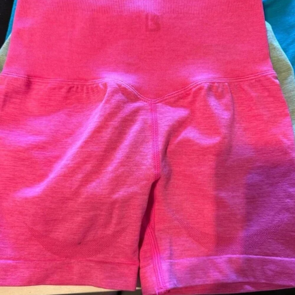 BuffBunny Pink Athletic Shorts